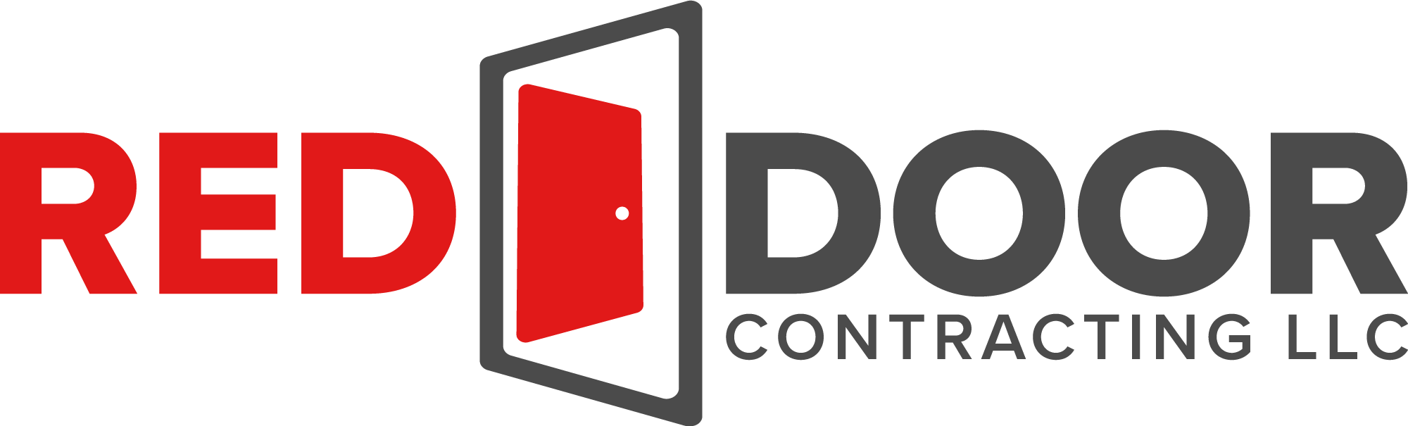 Red Door Contracting Logo